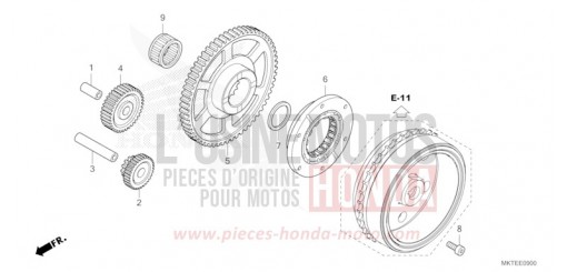EMBRAYAGE DE DEMARRAGE ADV750S de 2025